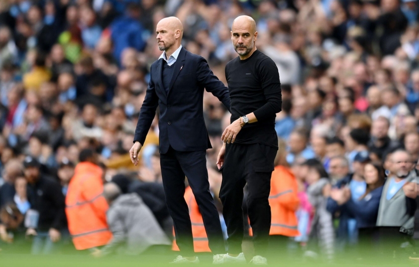 Pep Guardiola lên tiếng về việc Ten Hag bị sa thải tại MU 549343