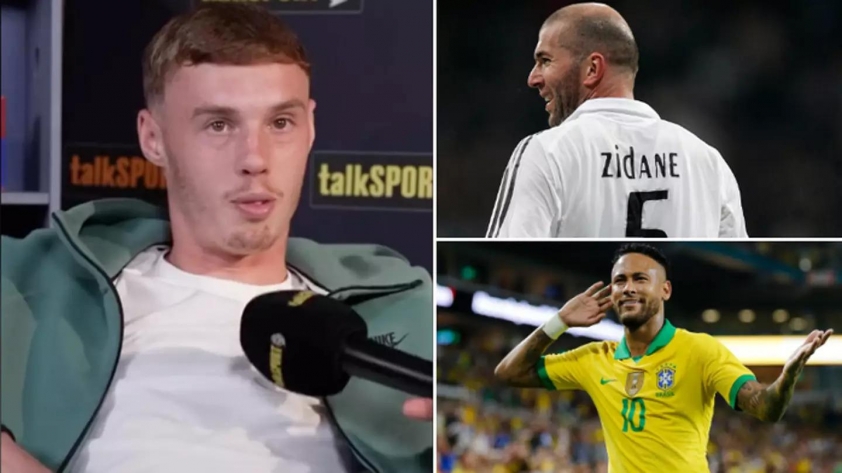 Cole Palmer đưa ra lựa chọn giữa Zidane và Neymar 543704