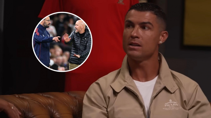 Ronaldo từng khuyên Ten Hag nên lắng nghe Van Nistelrooy 550075