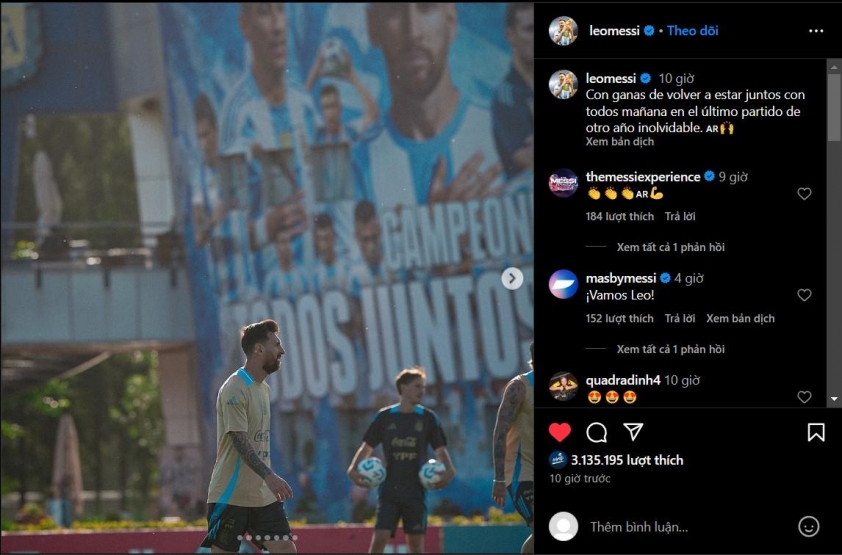 Messi nói lời 'gan ruột' trước trận cuối năm 2024 558781