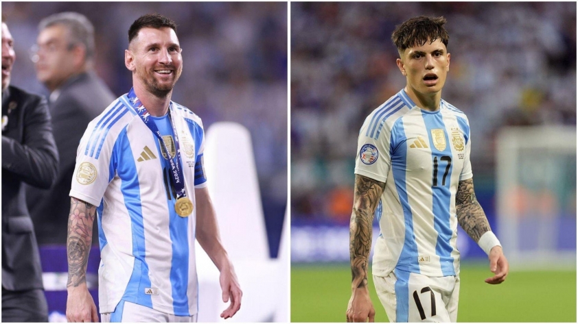 Garnacho ca ngợi Messi, đặt mục tiêu tại World Cup 2026 568053