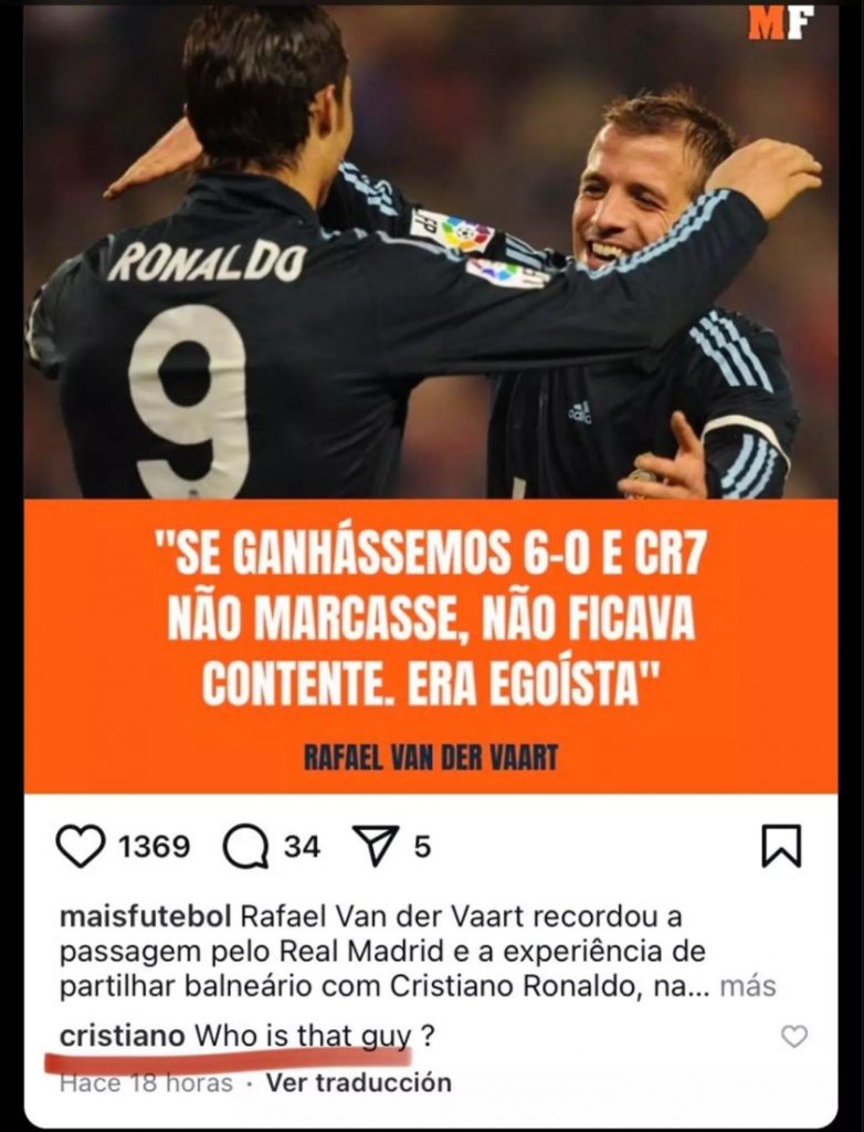 Ronaldo đáp trả gay gắt đồng đội cũ tại Real Madrid 565653