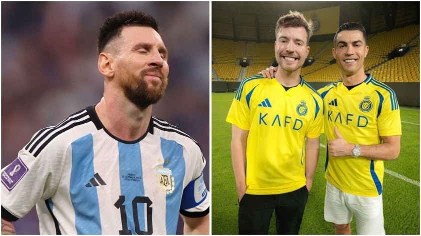 Mr Beast: 'Nhìn Ronaldo thi đấu, tôi đã thay đổi quan điểm về Messi' 583941