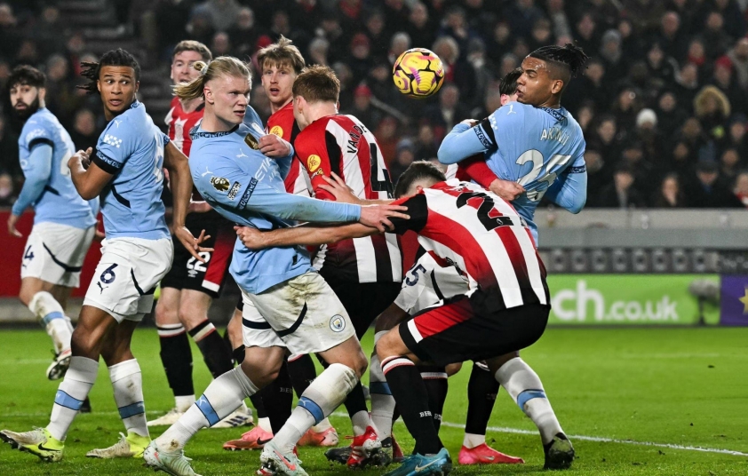 Trực tiếp Man City 0-0 Brentford: Áp đảo hoàn toàn 583033