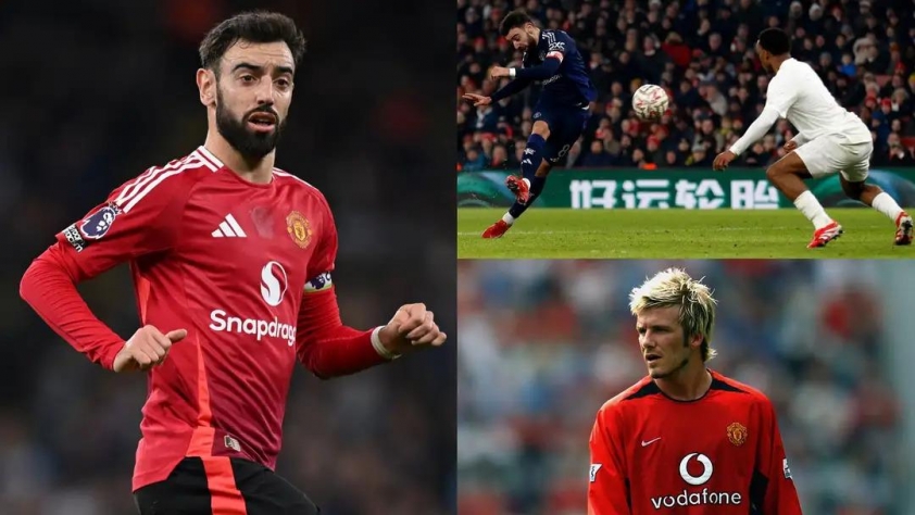 Bruno Fernandes phá vỡ kỷ lục của Beckham tại MU 582101